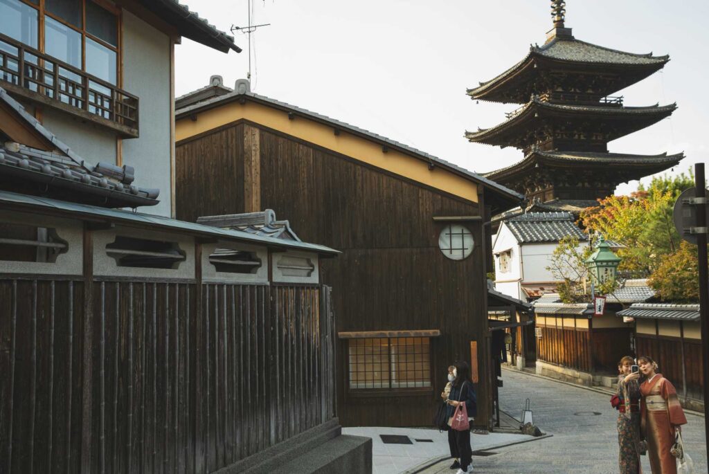 Sitio turístico de Japón para tomar fotos