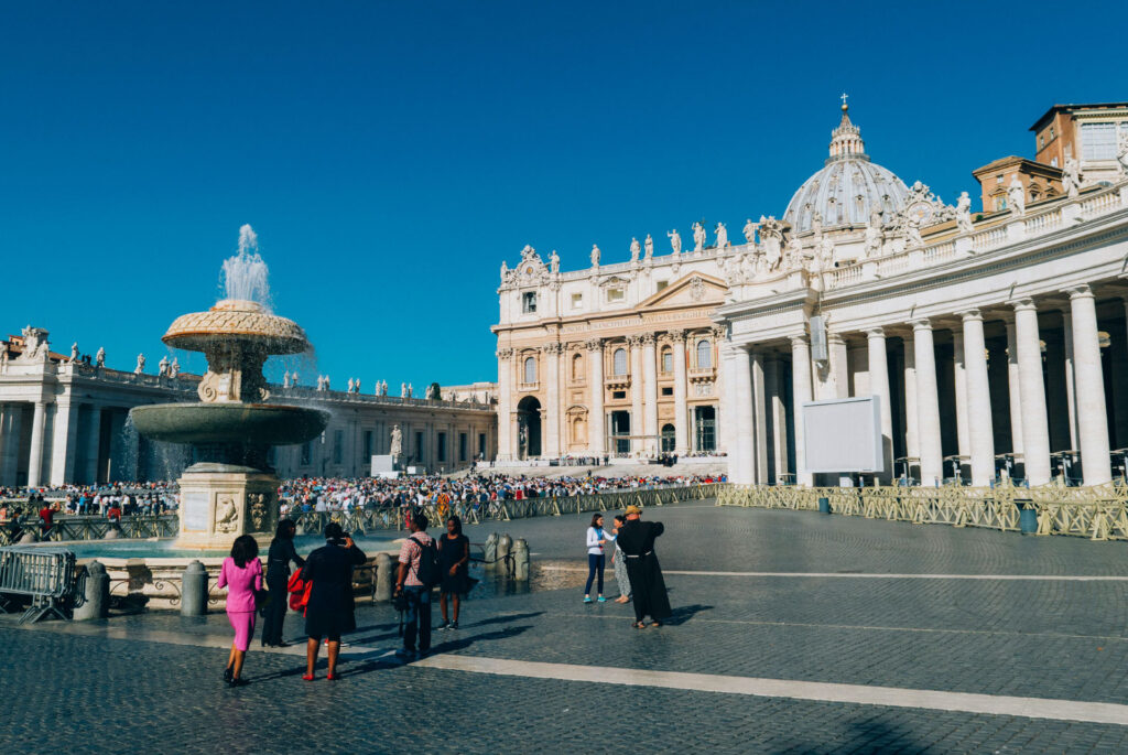 El Vaticano con una espectacular vista