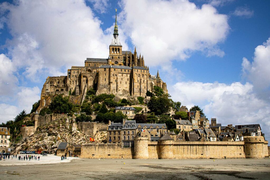 Mont Saint Michel en Normandí+a, Francia