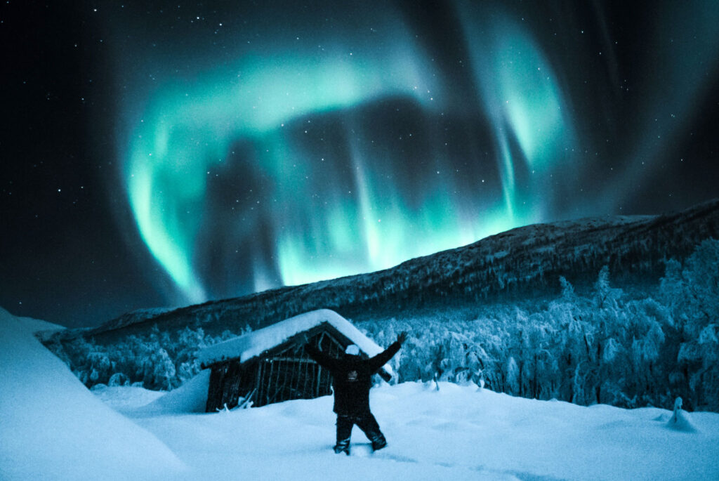 Plasma lo mejor de las auroras boreales en Islandia