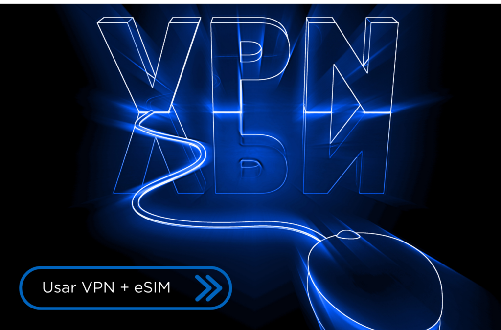 Imagen con fondo negro y sigla VPN recortada en color azul